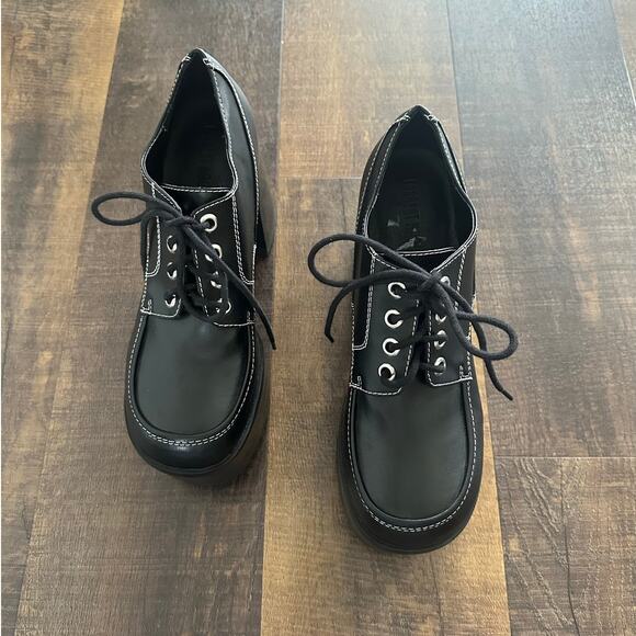 Current Mood With The Tide Platform Oxfords Shoes Size 11 - Picture 1 of 10